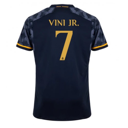 Maillot de foot Real Madrid Vinicius Junior #7 Extérieur 2023-24 Manches Courte